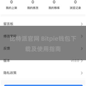 比特派官网 Bitpie钱包下载及使用指南